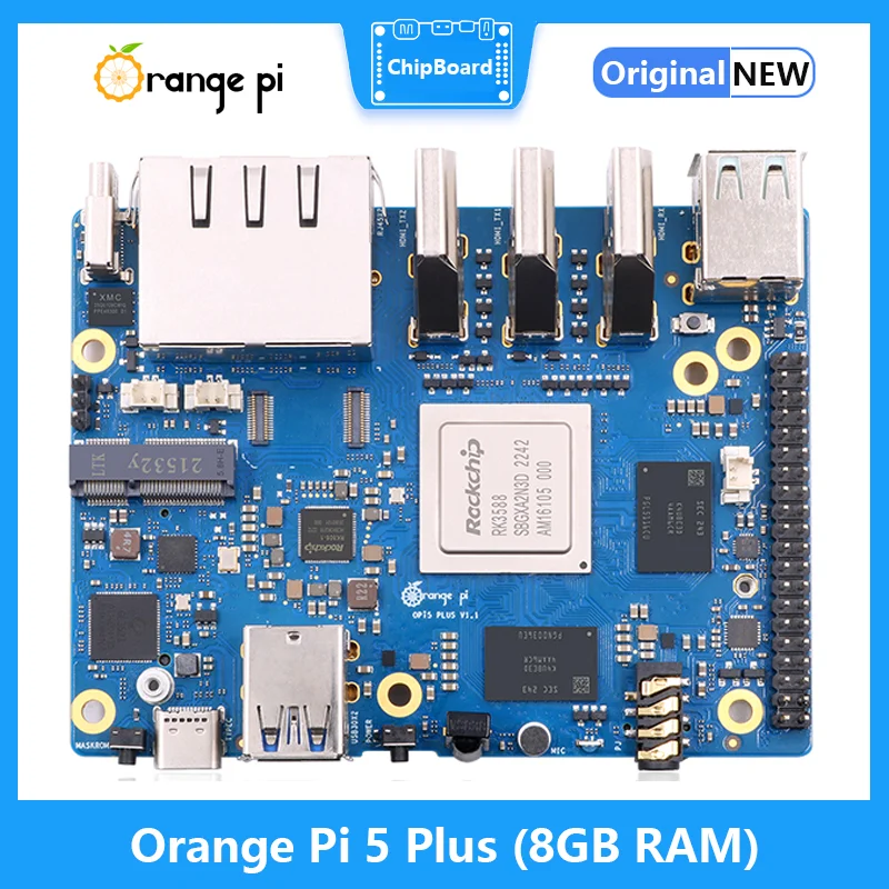 Orange Pi 5 Plus 16Gb - オレンジパイ 5 プラス 8 ギガバイト RAM
