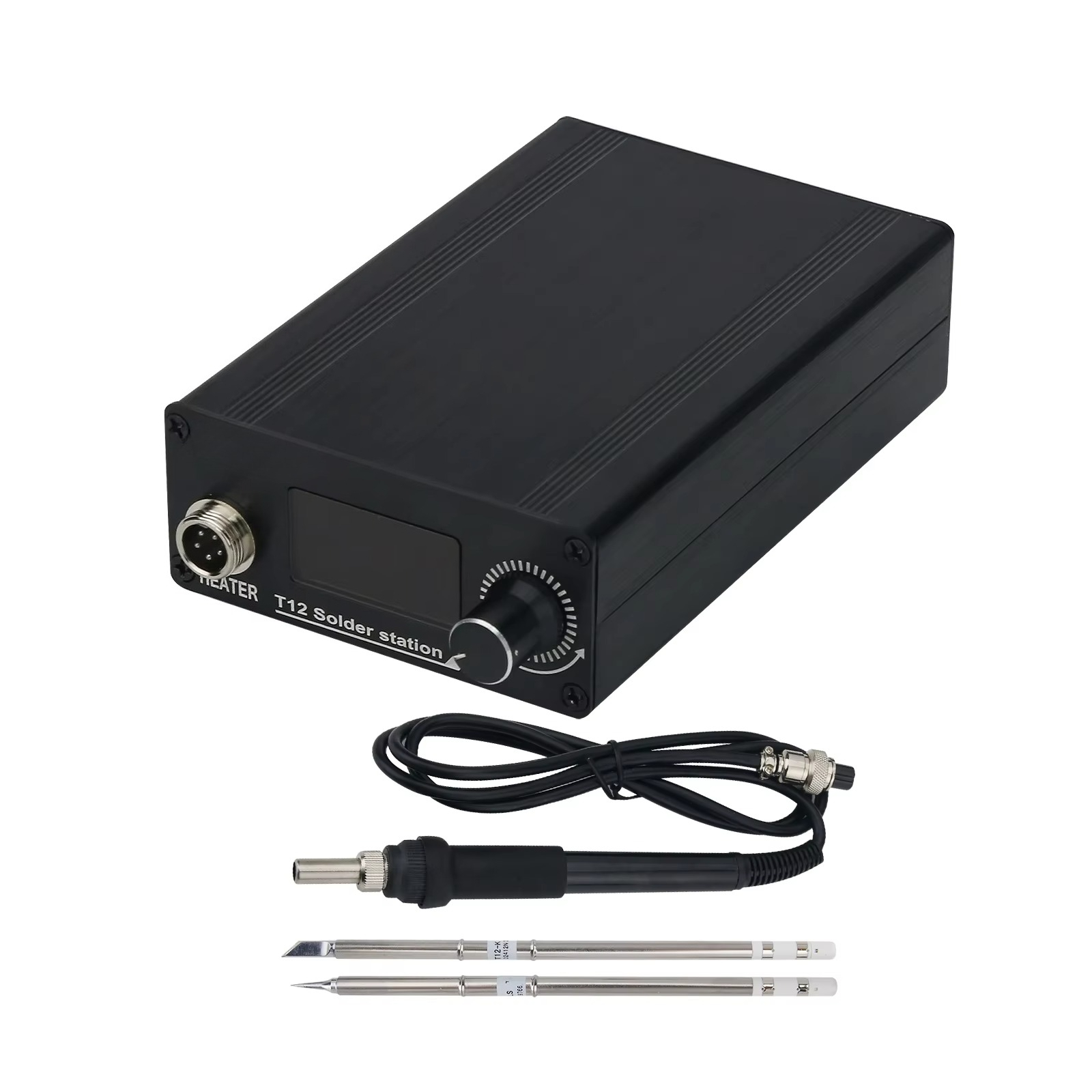Soldering Station T12 Oled - STM32 V3.1S T12 120W OLEDはんだ付けステーション（T12-K +