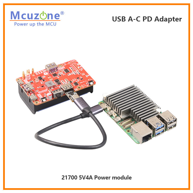 Raspberry Pi5 USB A-C PD アダプター - Banana Pi Bpi-M5 のレビューと価格