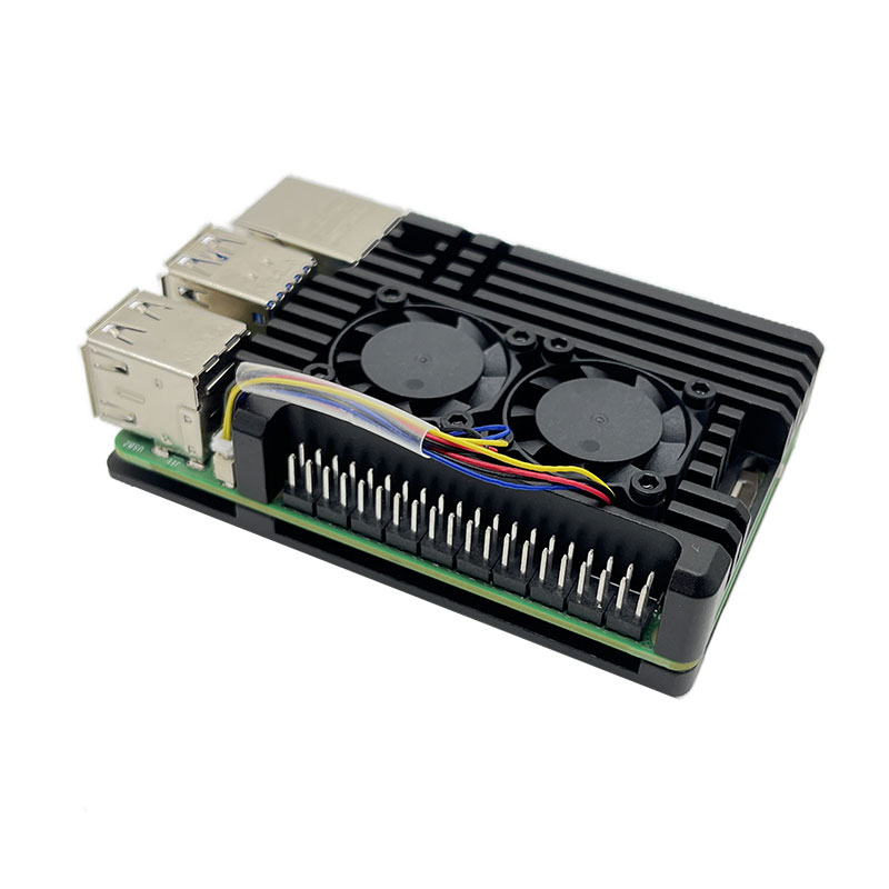 Raspberry Pi 第5世代 デュアルファン放熱ケース - Raspberry Pi 5 8Gb Kit のレビューと価格